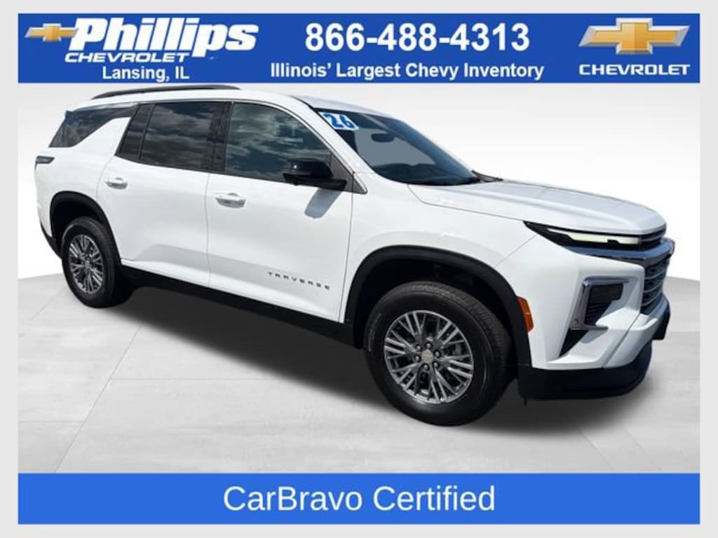 Used 2026 Chevrolet Traverse LT SUV
