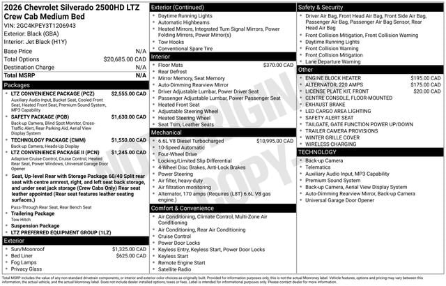 2026 Chevrolet Silverado 2500 HD LTZ - Photo 15