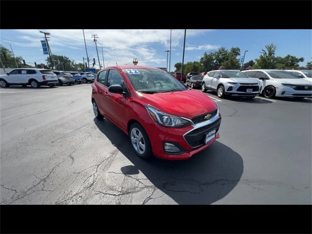 Used 2022 Chevrolet Spark LS with VIN KL8CB6SA2NC030681 for sale in Lansing, IL