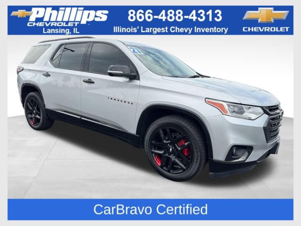 Used 2021 Chevrolet Traverse Premier SUV