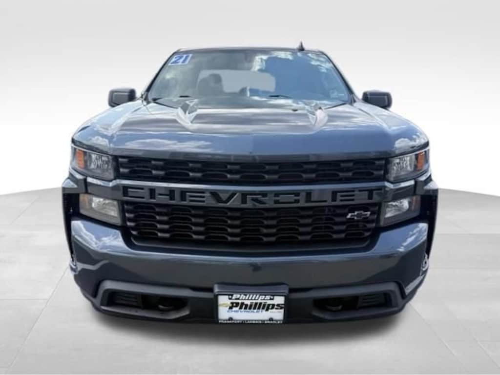 Used 2021 Chevrolet Silverado 1500 Custom Truck Double Cab
