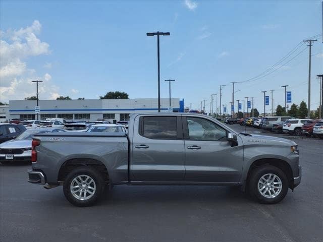 Certified 2021 Chevrolet Silverado 1500 LT with VIN 1GCPYJEK4MZ358131 for sale in Lansing, IL