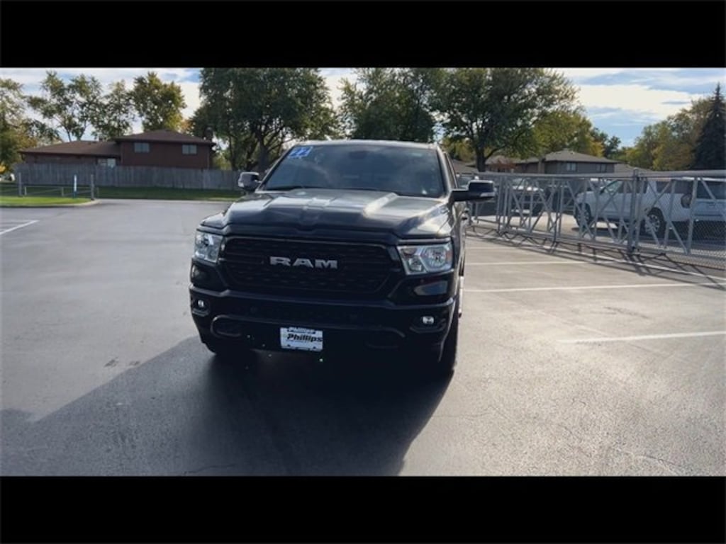 Used 2022 Ram 1500 Big Horn Crew Cab 4x4 57 Box Truck