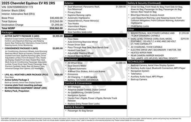 2025 Chevrolet Equinox EV RS - Photo 18