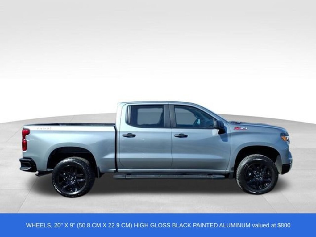 New 2026 Chevrolet Silverado 1500 Custom Trail Boss Truck