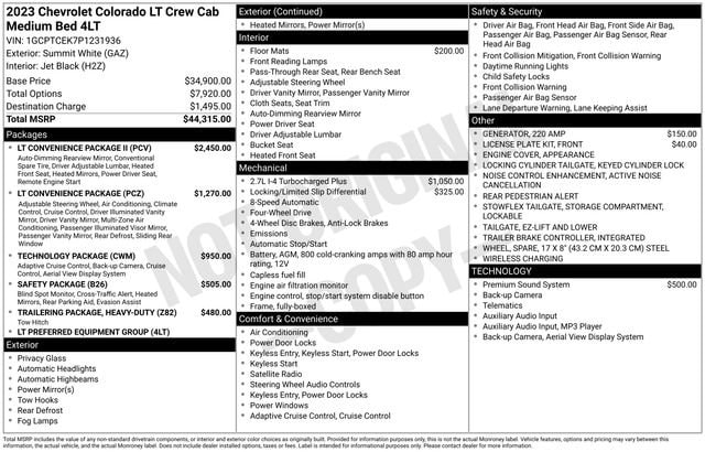 2023 Chevrolet Colorado LT - Photo 29