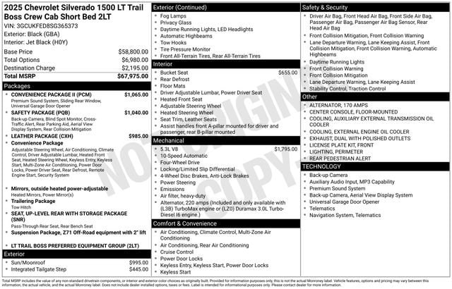 2025 Chevrolet Silverado 1500 LT Trail Boss - Photo 29