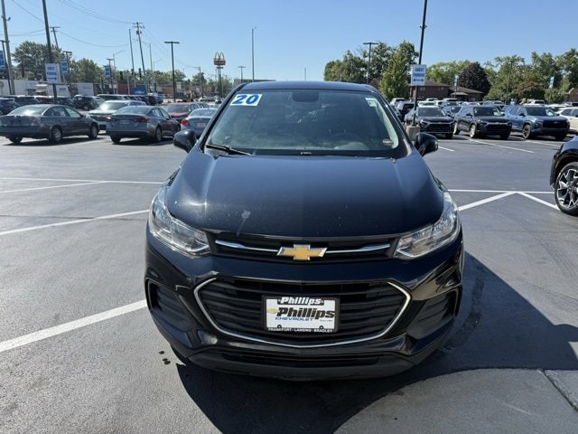 Used 2020 Chevrolet Trax LS with VIN KL7CJKSB7LB063381 for sale in Lansing, IL