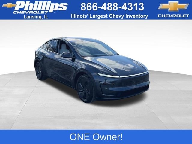 Used 2026 Tesla Model Y Long Range Launch Series with VIN 7SAYGDEEXTF346513 for sale in Lansing, IL