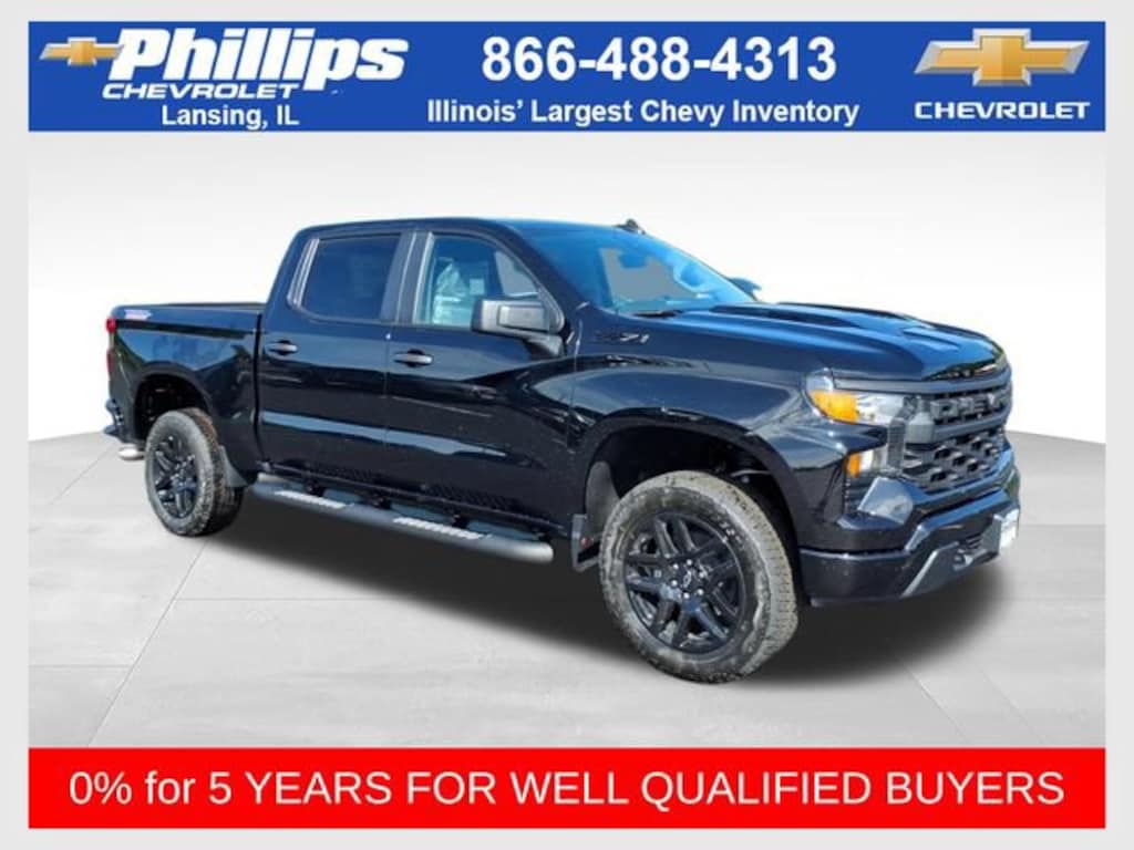 New 2026 Chevrolet Silverado 1500 Custom Trail Boss Truck