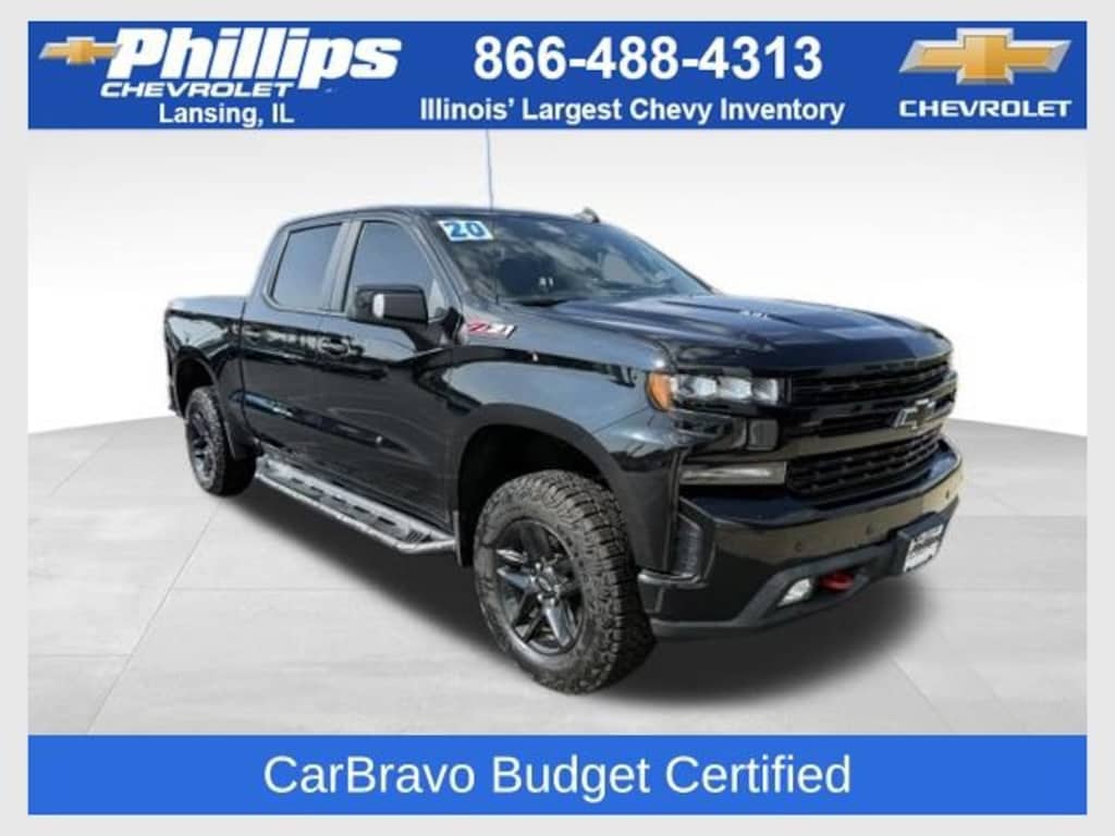 Used 2020 Chevrolet Silverado 1500 LT Trail Boss Truck Crew Cab