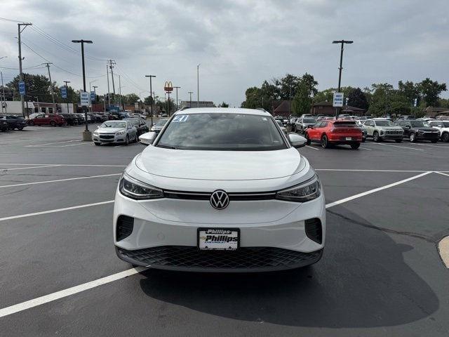 Used 2021 Volkswagen ID.4 PRO with VIN WVGRMPE2XMP031473 for sale in Lansing, IL