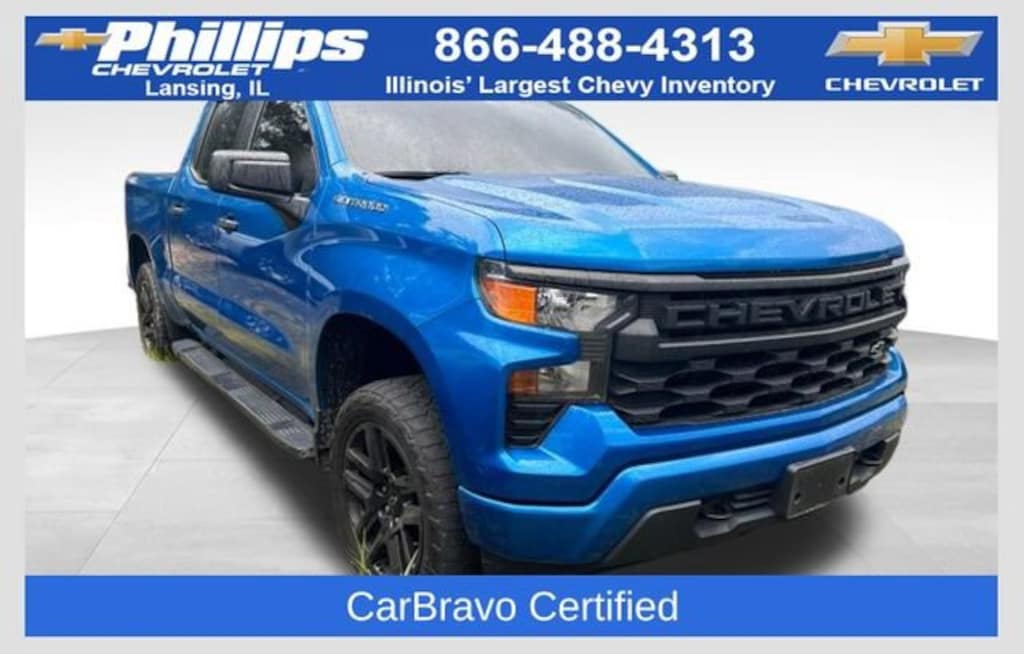 Used 2022 Chevrolet Silverado 1500 Custom Truck Crew Cab