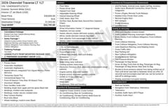 2026 Chevrolet Traverse LT SUV