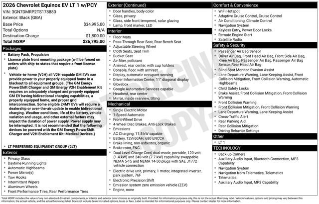 2026 Chevrolet Equinox EV's photo