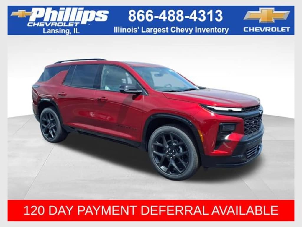 New 2026 Chevrolet Traverse RS SUV