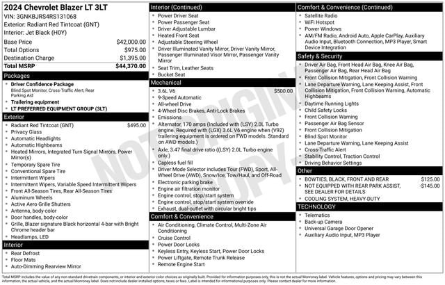 2024 Chevrolet Blazer 3LT - Photo 26
