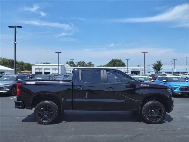 Certified 2022 Chevrolet Silverado 1500 Limited LT Trail Boss with VIN 1GCPYFED7NZ210328 for sale in Lansing, IL