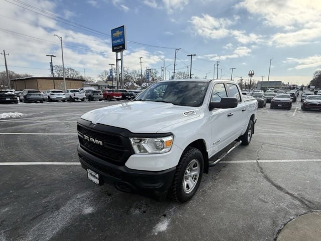 Used 2020 Ram 1500 Tradesman Crew Cab 4x4 57 Box Truck