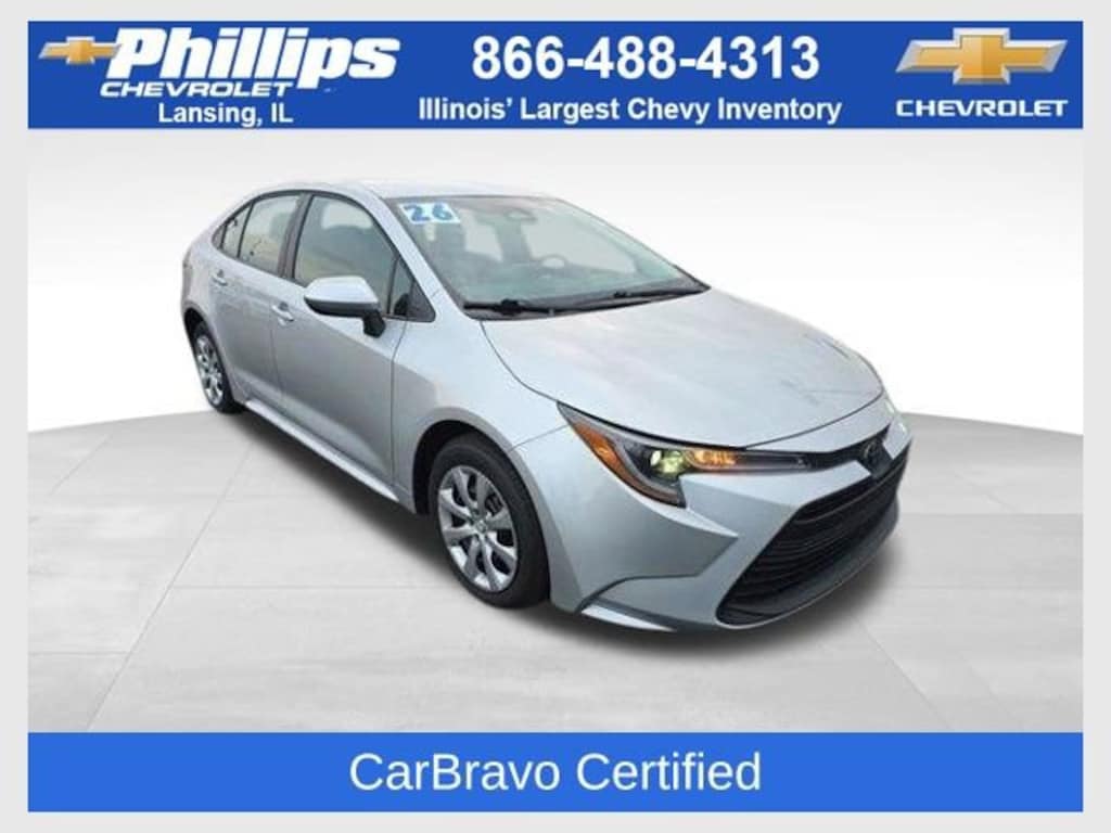 Used 2026 Toyota Corolla LE Sedan