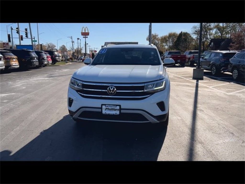 Used 2021 Volkswagen Atlas Cross Sport 3.6L V6 SE w/Technology SUV