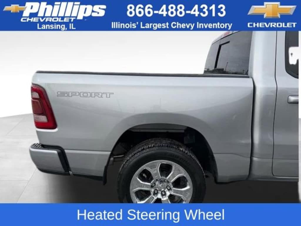 Used 2021 Ram 1500 Big Horn Crew Cab 4x4 57 Box Truck