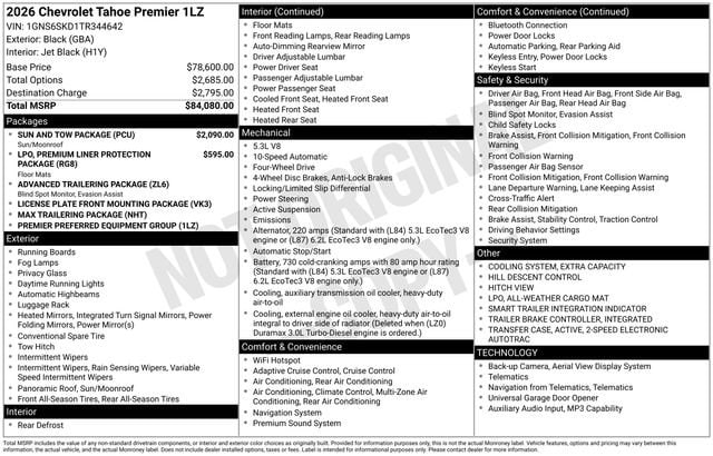 2026 Chevrolet Tahoe Premier - Photo 15