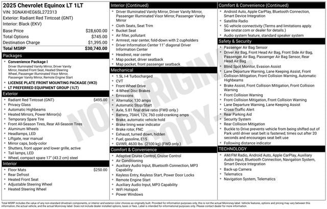 2025 Chevrolet Equinox LT - Photo 27