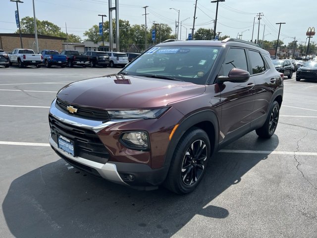 Certified 2022 Chevrolet Trailblazer LT with VIN KL79MPS25NB098230 for sale in Lansing, IL