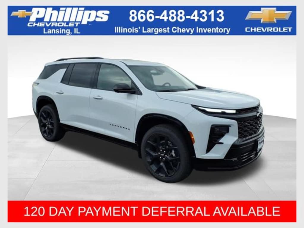 New 2026 Chevrolet Traverse RS SUV