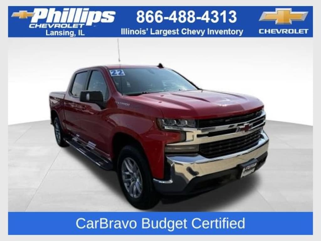 Used 2022 Chevrolet Silverado 1500 LTD LT Truck Crew Cab