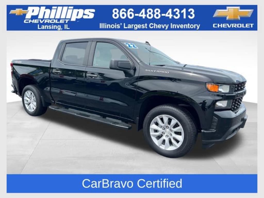 Used 2022 Chevrolet Silverado 1500 LTD Custom Truck