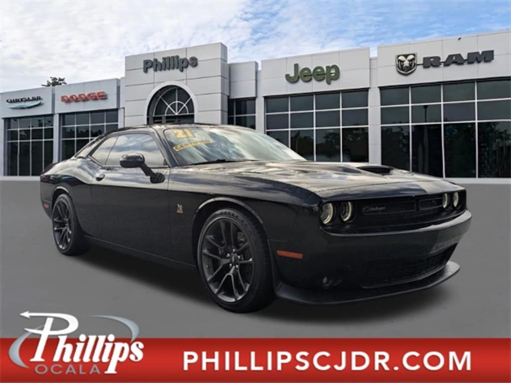 Used 2021 Dodge Challenger R/T Scat Pack Coupe