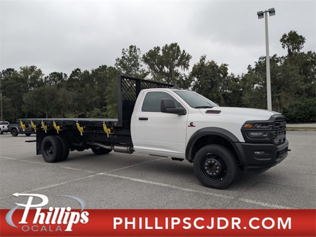 New 2025 Ram 5500 Chassis Cab 5500 TRADESMAN CHASSIS REGULAR CAB 4X4 120' CA Pickup
