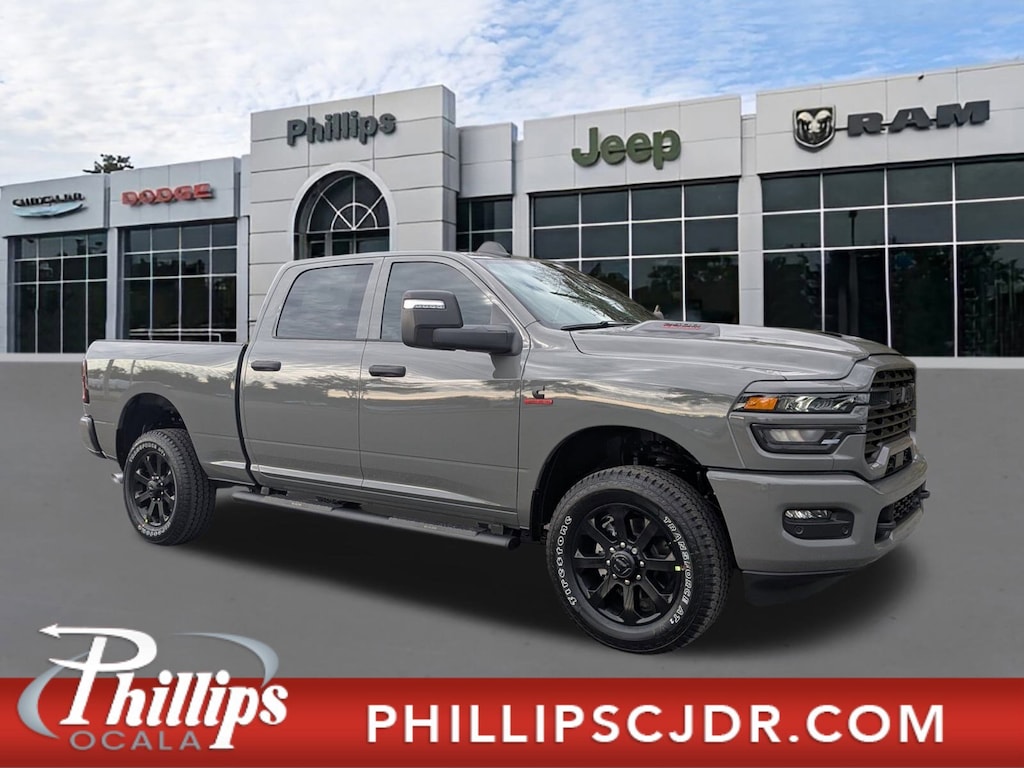 New 2026 Ram 2500 BLACK EXPRESS CREW CAB 4X4 6'4 BOX Pickup