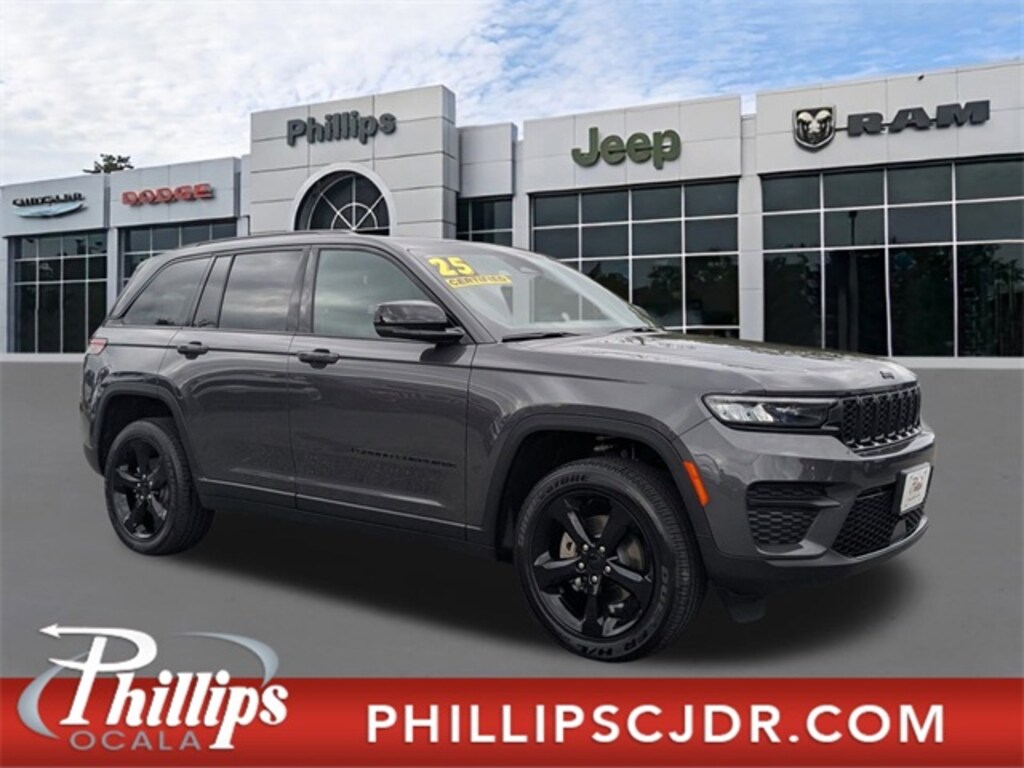 Certified 2025 Jeep Grand Cherokee Altitude SUV
