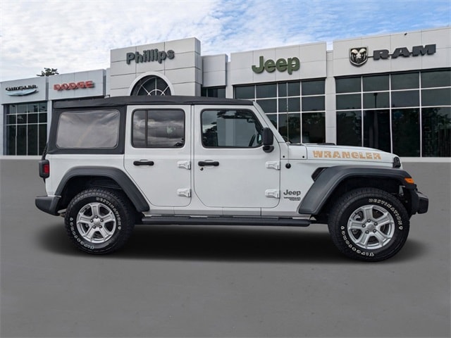 Certified 2018 Jeep All-New Wrangler Unlimited Sport S with VIN 1C4HJXDG4JW120625 for sale in Ocala, FL