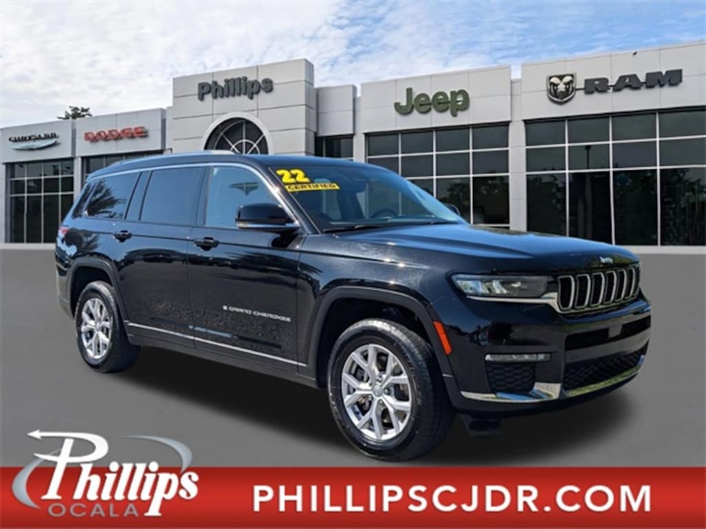 Certified 2022 Jeep Grand Cherokee L Limited SUV