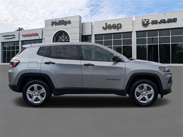 Certified 2023 Jeep Compass Sport with VIN 3C4NJDAN1PT507653 for sale in Ocala, FL