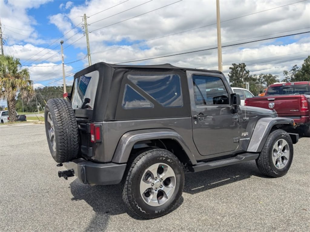 Certified 2018 Jeep Wrangler JK Sahara SUV