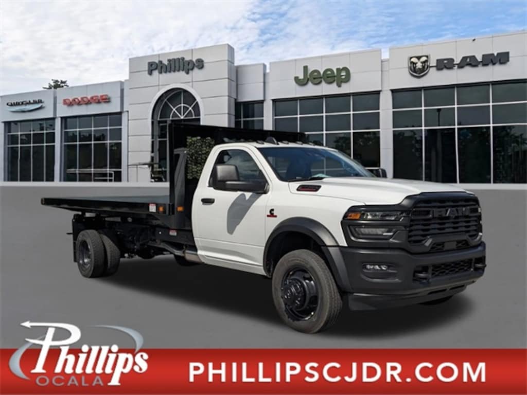 New 2025 Ram 5500 Chassis Cab 5500 TRADESMAN CHASSIS REGULAR CAB 4X4 120' CA Pickup