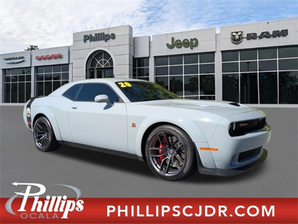 Certified 2020 Dodge Challenger R/T Scat Pack Widebody Coupe