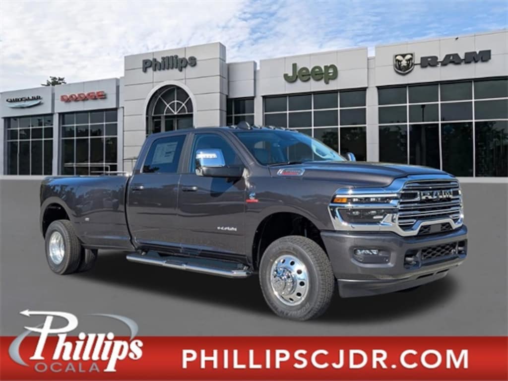 New 2026 Ram 3500 LARAMIE CREW CAB 4X4 8' BOX Pickup