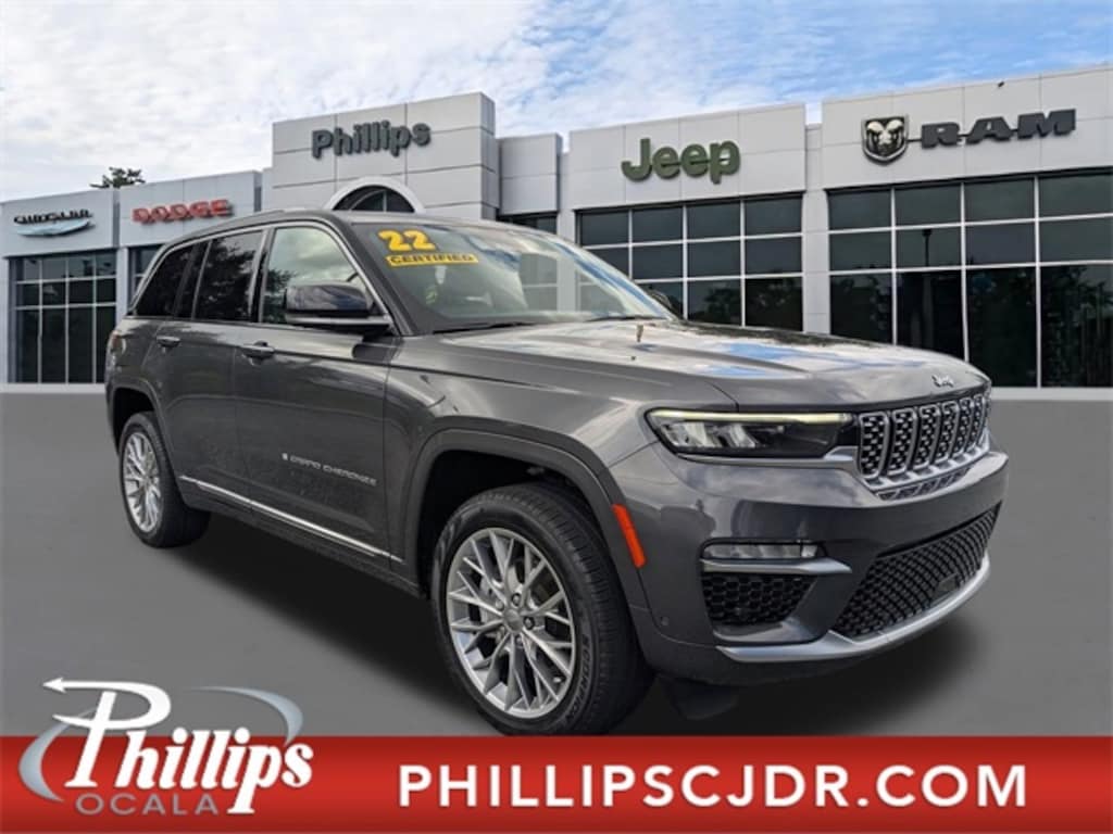 Used 2022 Jeep Grand Cherokee Summit SUV