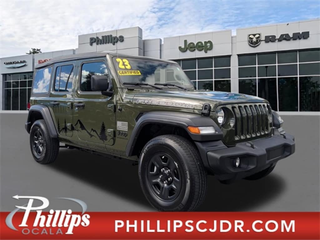Used 2023 Jeep Wrangler Sport SUV