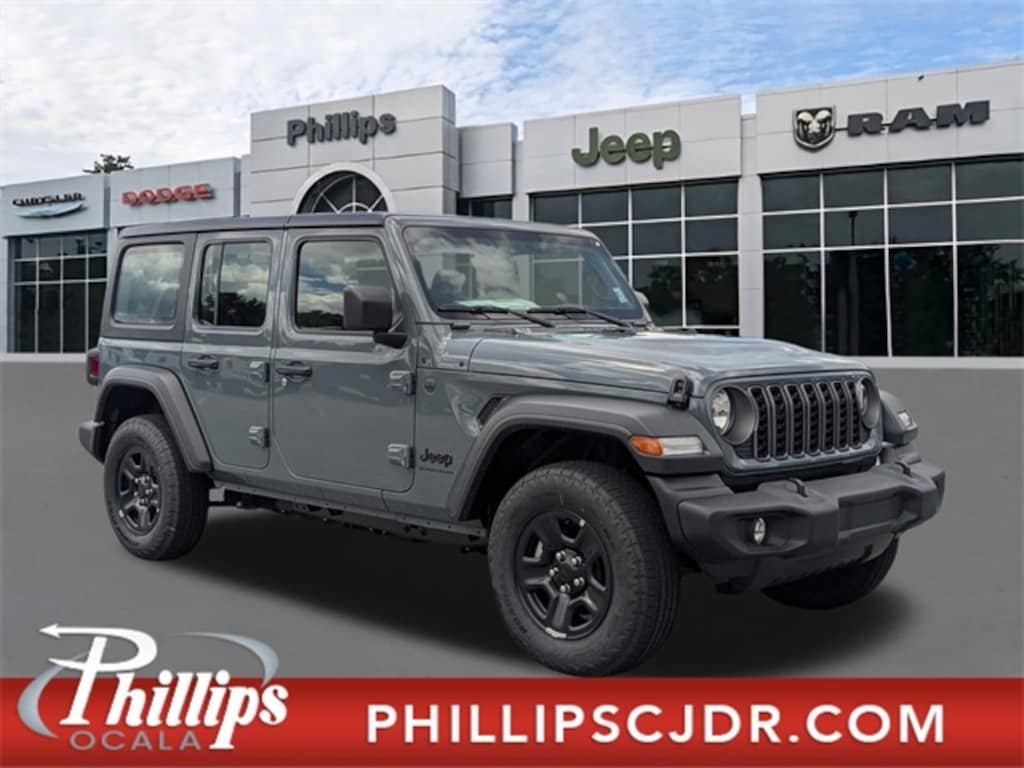 New 2025 Jeep Wrangler 4-DOOR SPORT Sport Utility