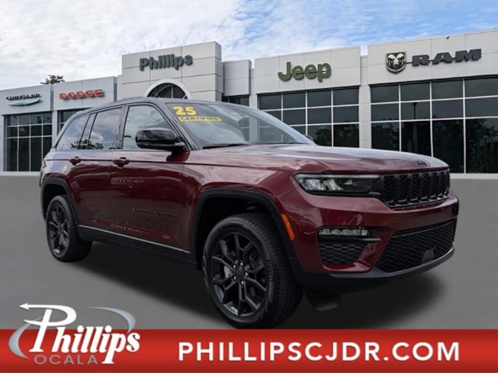 Certified 2025 Jeep Grand Cherokee Limited SUV