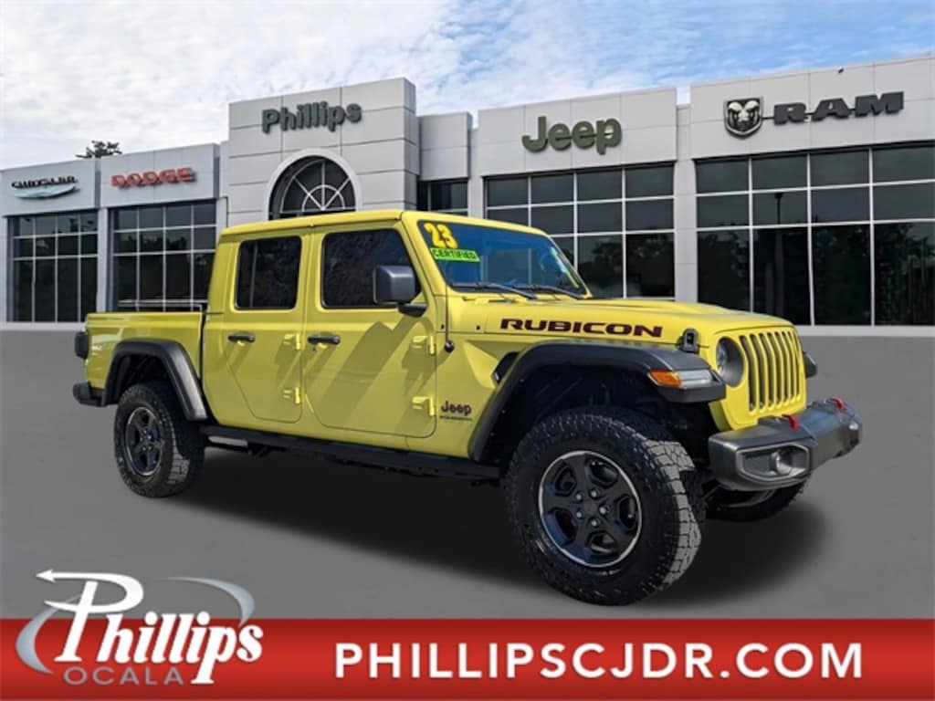 Certified 2023 Jeep Gladiator Rubicon Truck