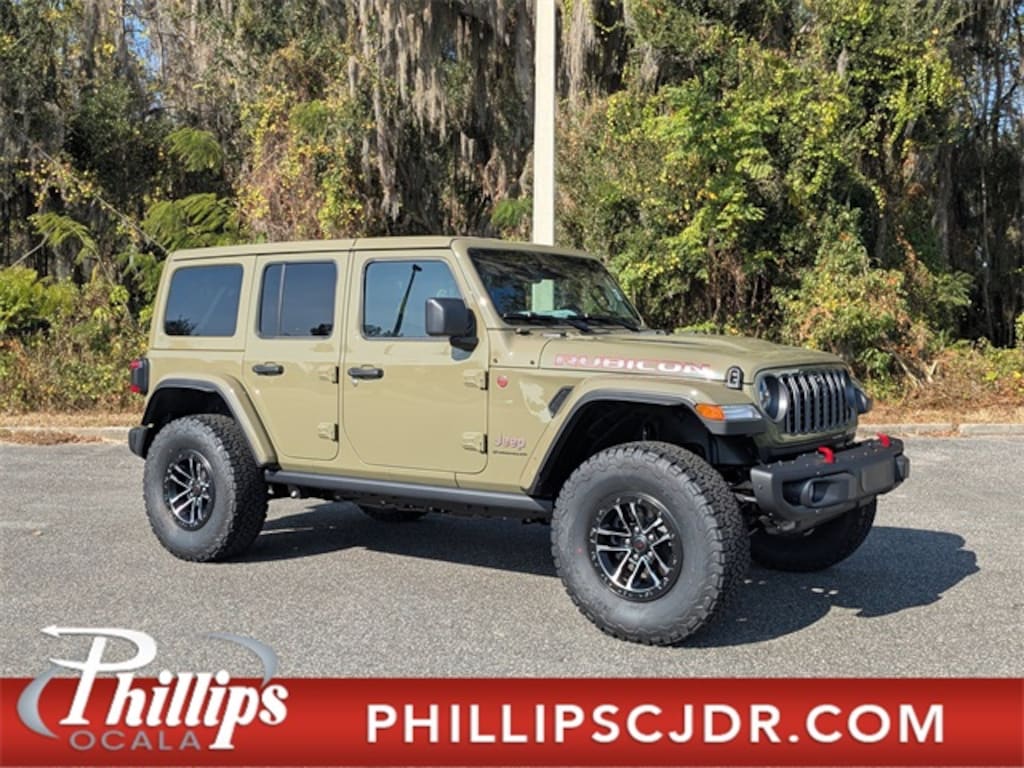 New 2026 Jeep Wrangler 4-DOOR RUBICON X Sport Utility