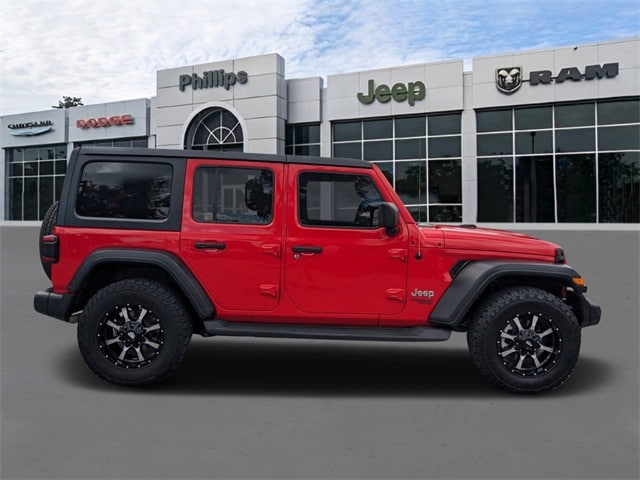 Used 2019 Jeep Wrangler Unlimited Sport S with VIN 1C4HJXDG9KW610799 for sale in Ocala, FL